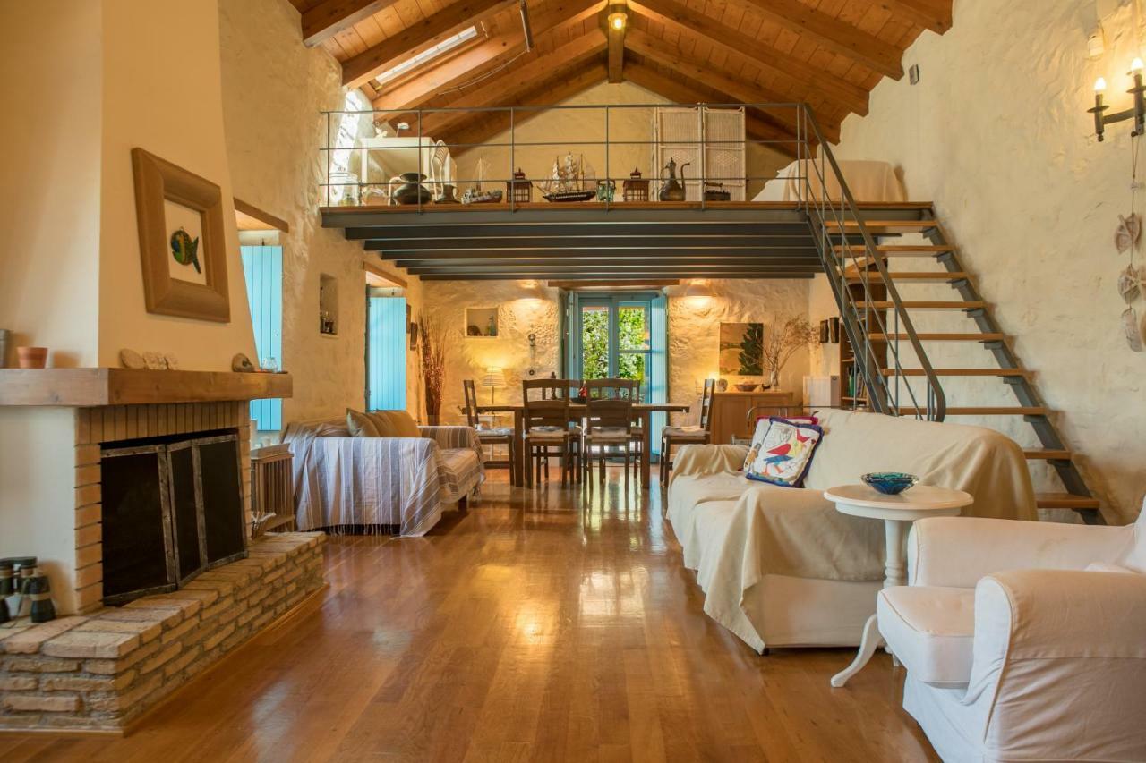 Villa Smaragda Лимени Экстерьер фото